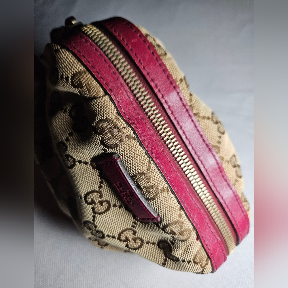 SOLD GUCCI GG Bamboo Pouch/Clutch Bag - Picture 4 of 14